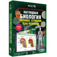 Наглядная биология. 8 - 9 классы. Человек. Строение тела человека - fgospostavki.ru - Красный Сулин