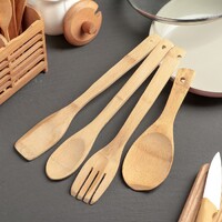 Набор кухонных принадлежностей (дерево) - fgospostavki.ru - Красный Сулин