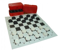 Картонное поле для шашек - fgospostavki.ru - Красный Сулин
