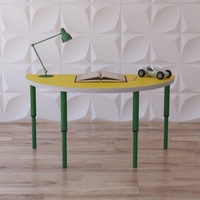 Стол растущий на регулируемых ножках «Половинка» - fgospostavki.ru - Красный Сулин