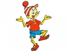 Сенсомоторное декоративно-развивающее панно "Буратино" - fgospostavki.ru - Красный Сулин