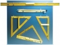 Комплект линеек для школьной доски + доска крепежная (для хранения) - fgospostavki.ru - Красный Сулин