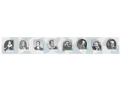 Стенд-лента "Выдающиеся писатели и деятели культуры стран изучаемых языков" (Великобритания) - fgospostavki.ru - Красный Сулин