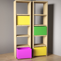 Стеллаж «Детская радость» - fgospostavki.ru - Красный Сулин