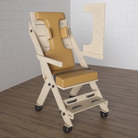 Стул для ребенка с ОВЗ «Новые горизонты» №4 со столешницей коричневый - fgospostavki.ru - Красный Сулин