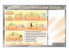 Электрифицированный стенд "Схемы электрических цепей" с маркерными полями - fgospostavki.ru - Красный Сулин