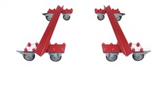 Тележка для перевозки гимнастических бревен - fgospostavki.ru - Красный Сулин