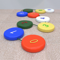 Игровой набор Цифры-шагайка - fgospostavki.ru - Красный Сулин