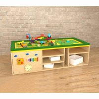 STEAM Многофункциональный стол Весёлые машинки - fgospostavki.ru - Красный Сулин