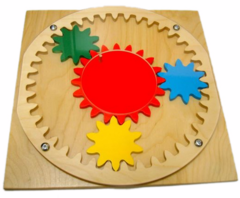 Тактильно-развивающая панель “Планетарный механизм” - fgospostavki.ru - Красный Сулин