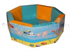 Бассейн восьмигранный с шелкографией - fgospostavki.ru - Красный Сулин