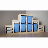 Стеллаж «Голубые облака» - fgospostavki.ru - Красный Сулин