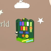 Бизиборд «Радуга» - fgospostavki.ru - Красный Сулин