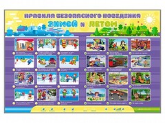 Интерактивный стенд "Правила безопасного поведения Зимой и Летом" - fgospostavki.ru - Красный Сулин