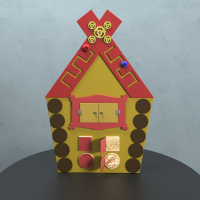 Бизиборд «Избушка» - fgospostavki.ru - Красный Сулин