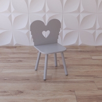 Стул «Ангельское сердечко» белый - fgospostavki.ru - Красный Сулин