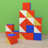 Игровой набор Занимательные кубики - fgospostavki.ru - Красный Сулин