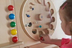 Тактильно-развивающая панель “Лабиринт-цветок” - fgospostavki.ru - Красный Сулин