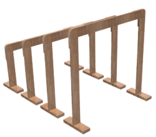 Дуга для подлезания (фанера, 40 сантиметров) - fgospostavki.ru - Красный Сулин