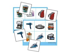 Логопедическое лото "Бытовая техника" (4 планшета, 24 карточки, цветное, ламинированное) - fgospostavki.ru - Красный Сулин