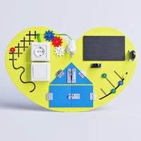 Бизиборд «Большое жёлтое сердце» - fgospostavki.ru - Красный Сулин