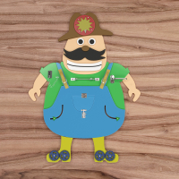 Бизиборд «Умелый садовник» - fgospostavki.ru - Красный Сулин