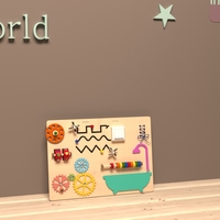 Бизиборд «Весёлое купание» - fgospostavki.ru - Красный Сулин