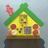 Бизиборд «Волшебный теремок» - fgospostavki.ru - Красный Сулин