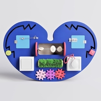 Бизиборд «Большое синее сердце» - fgospostavki.ru - Красный Сулин