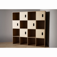 Стеллаж для игрушек «Шахматы» - fgospostavki.ru - Красный Сулин