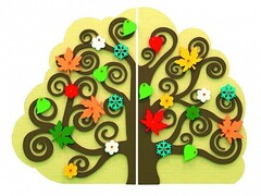 Сенсомоторное декоративно-развивающее панно "Времена года" - fgospostavki.ru - Красный Сулин