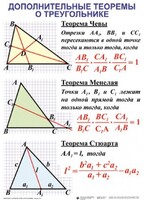 Комплект таблиц Треугольники (19 таблиц) - fgospostavki.ru - Красный Сулин
