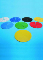 Набор пластин для представления дробей в виде кругов - fgospostavki.ru - Красный Сулин