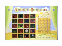 Интерактивный стенд "Музыкальные инструменты" - fgospostavki.ru - Красный Сулин