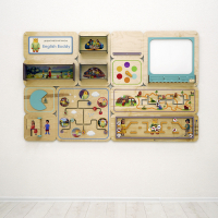 «English Buddy» - Дидактическая настенная панель для кабинета Английского языка - fgospostavki.ru - Красный Сулин