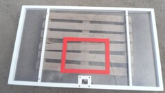 Щит баскетбольный тренировочный из поликарбоната (1200х900 мм) - fgospostavki.ru - Красный Сулин