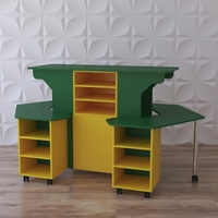 Модульный стеллаж "Весёлые занятия" - fgospostavki.ru - Красный Сулин