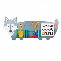 Бизиборд «Добрый волк» - fgospostavki.ru - Красный Сулин