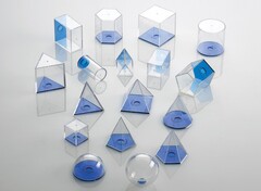 Набор геометрический 5 см (прозрачный) - fgospostavki.ru - Красный Сулин