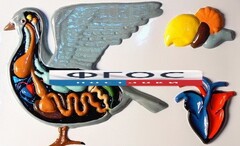 Модель барельефная "Внутреннее строение голубя" - fgospostavki.ru - Красный Сулин