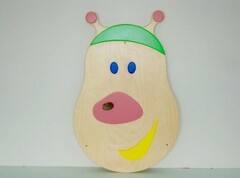 Тактильная панель "Голова гусеницы" - fgospostavki.ru - Красный Сулин