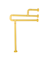 Поручень напольно-настенный с антибактериальным покрытием (желтый) - fgospostavki.ru - Красный Сулин