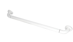 Поручень прямой с антибактериальным покрытием (белый) - fgospostavki.ru - Красный Сулин