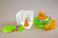 Игровой комплект "Волшебный мешочек "Геометрия" - fgospostavki.ru - Красный Сулин