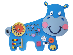 Бизиборд «Добрый бегемот» - fgospostavki.ru - Красный Сулин