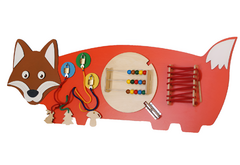 Бизиборд «Рыжая лиса» - fgospostavki.ru - Красный Сулин