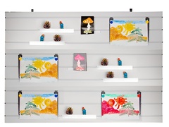 Стенд экспозиционный навесной для детских работ - fgospostavki.ru - Красный Сулин