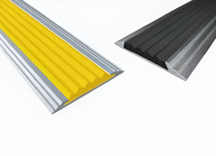 Алюминиевая полоса с резиновой вставкой 1330 миллиметров - fgospostavki.ru - Красный Сулин