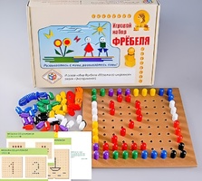 Игровой набор Фребеля "Мозаика со шнуровкой" (серия "Эксперимент") - fgospostavki.ru - Красный Сулин