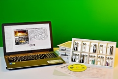 Коллекция натурально-интерактивная "Каменный уголь и продукты его переработки" - fgospostavki.ru - Красный Сулин